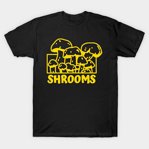 Shrooms T-Shirt by TeeNoir